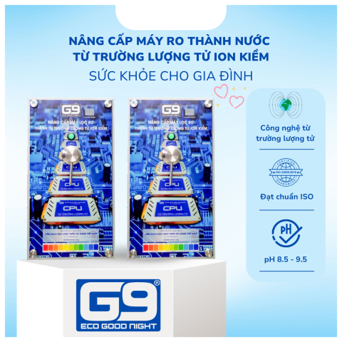 Nâng Cấp Máy RO Thành Nước Từ Trường Lượng Tử Ion Kiềm (550PV)